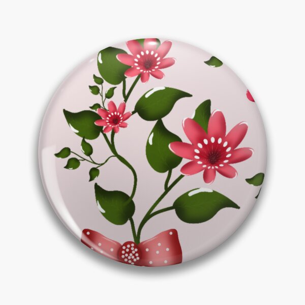 Item preview,  Cherry Bow Pattern Cute Red Aesthetic Coquette Style Floral Design designed and sold by HopeAndHustle.