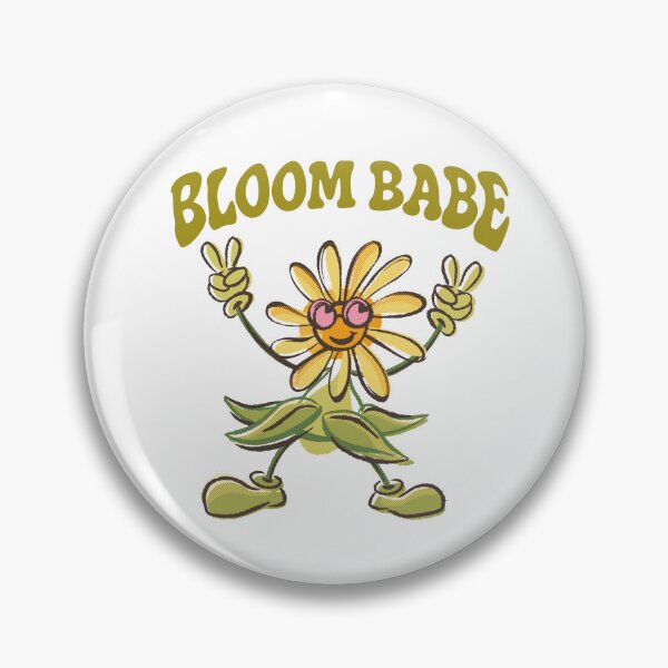 Item preview, Bloom Babe - quirky flower graphic designed and sold by AlliEmm.