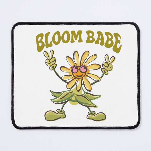 Item preview, Bloom Babe - quirky flower graphic designed and sold by AlliEmm.