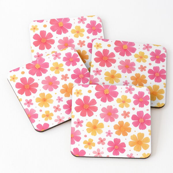 Item preview, Little cosmos flower pattern designed and sold by uunaa.