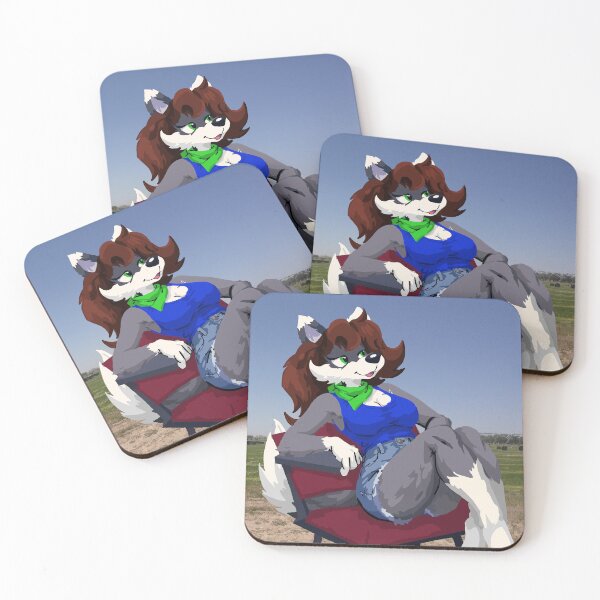 Item preview, Summertime Wolf 2026 designed and sold by KlakkDrawsStuff.