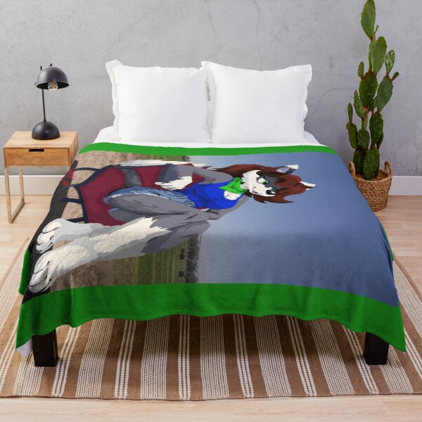 Item preview, Summertime Wolf 2026 designed and sold by KlakkDrawsStuff.