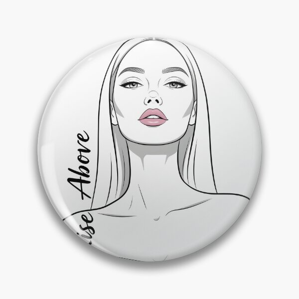 Item preview, Rise Above Minimalist Line Art Woman designed and sold by Ossvio.