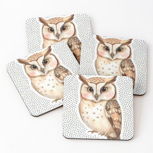 Item preview, Night Owl, Dot Pattern  designed and sold by PamLeeDesign.