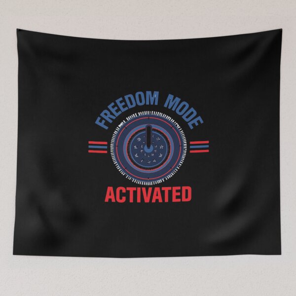 Item preview, Freedom Mode Activated designed and sold by KapiPrint.