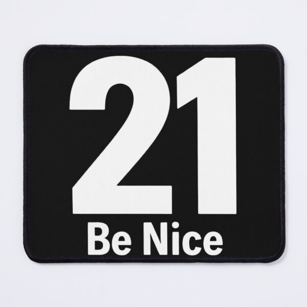 Item preview, Hello 21 Be Nice to Me – Funny 21st Birthday Party Design designed and sold by rushaib.