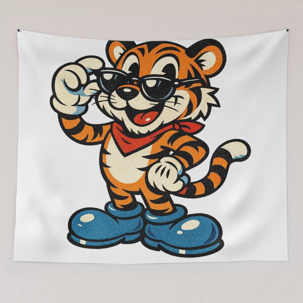 Item preview, Cool Tiger Vibes designed and sold by ForeverPrintsOK.