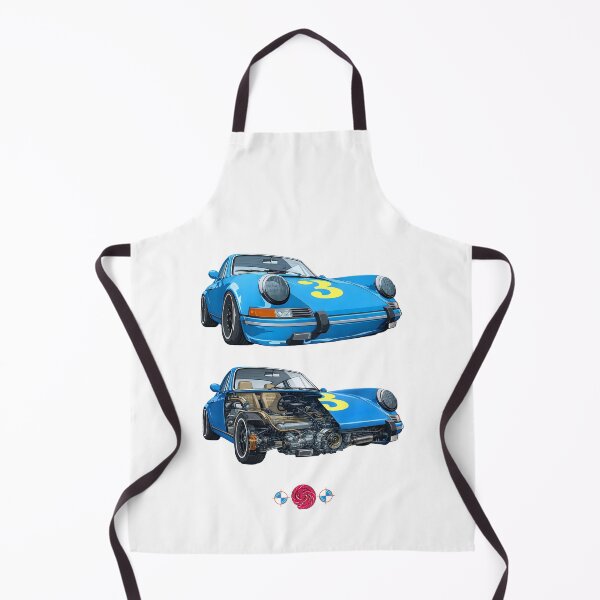 Item preview, Blue sports car with cutaway designed and sold by m-yoga-store.