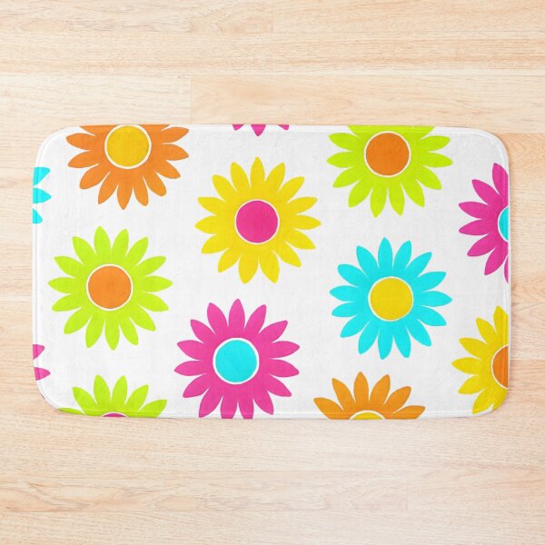 Item preview, Little rainbow sunflowers pattern designed and sold by uunaa.