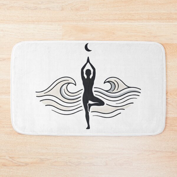 Item preview, Minimal Yoga Meditation designed and sold by SurajDesigns.