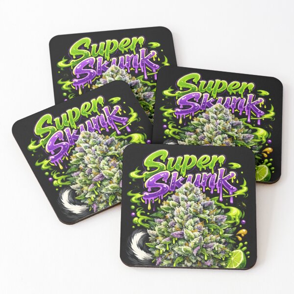 Item preview, Super Skunk Graffiti Print | Pungent Sweet Skunk Strain designed and sold by WAUZ.