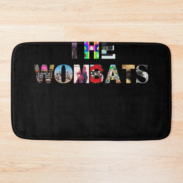Item preview, The Wombats Album Collage Indie Band Fan Art designed and sold by brend@ arts.