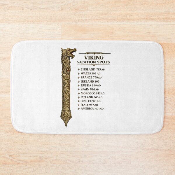 Item preview, Viking Vacation Spots designed and sold by Bjorkqvist.