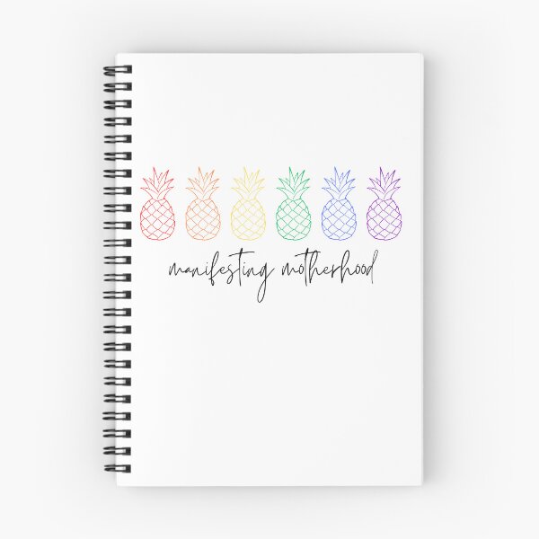 Item preview, Manifesting motherhood IVF rainbow pineapples designed and sold by CraftinAshtyn .