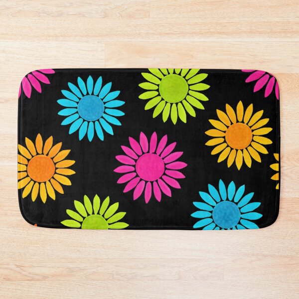 Item preview, Little rainbow sunflowers pattern designed and sold by uunaa.