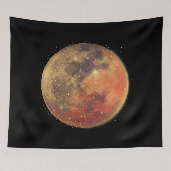 Item preview, Minimal Golden Moon Aesthetic Circle Design designed and sold by StyleBloomes.
