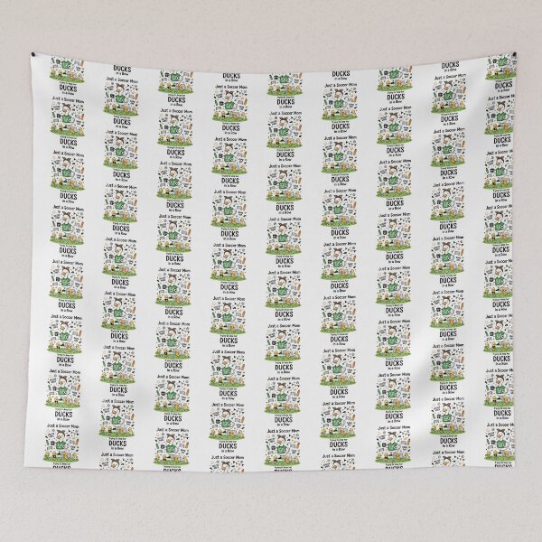 Item preview, Just a Soccer Mom Trying to Keep Her Ducks in a Row Cute Game Day Duck Design designed and sold by Winarrts.