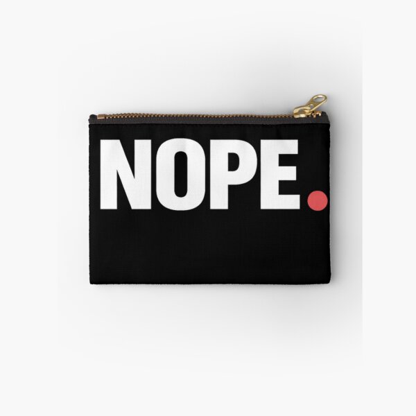 Item preview, Nope Shirt Funny Minimalist Statement T-Shirt designed and sold by KostDesingWork.