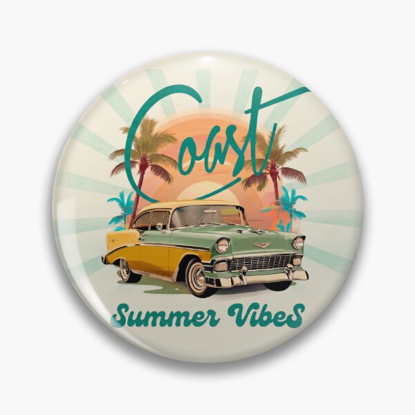 Item preview, 1956 Tri-Five Small Block Classic Summer Vibes Car Design designed and sold by EdGraphy.