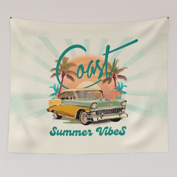 Item preview, 1956 Tri-Five Small Block Classic Summer Vibes Car Design designed and sold by EdGraphy.