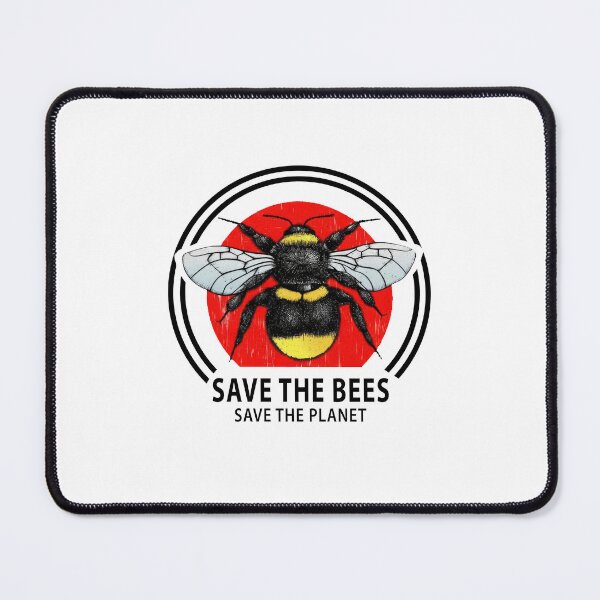 Item preview, Save The Bees Save The Planet Bumblebee Design designed and sold by AntiqueImages.