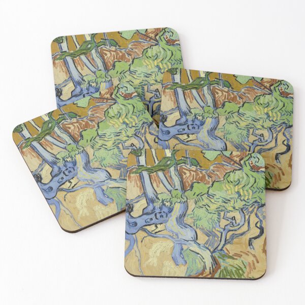 Item preview, Tree Roots by Vincent van Gogh: Post Impressionist Nature Study Poster designed and sold by artofuniverse.