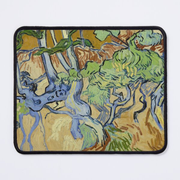 Item preview, Tree Roots by Vincent van Gogh: Post Impressionist Nature Study Poster designed and sold by artofuniverse.