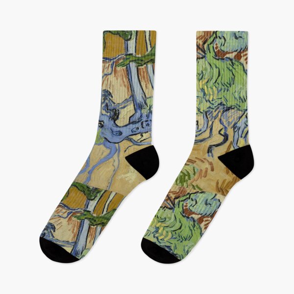 Item preview, Tree Roots by Vincent van Gogh: Post Impressionist Nature Study Poster designed and sold by artofuniverse.