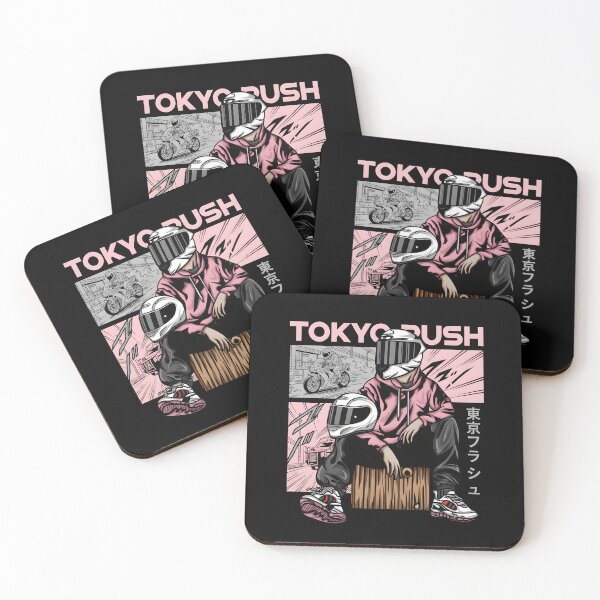 Item preview, Tokyo Rush Streetwear Biker Anime Style designed and sold by Ossvio.
