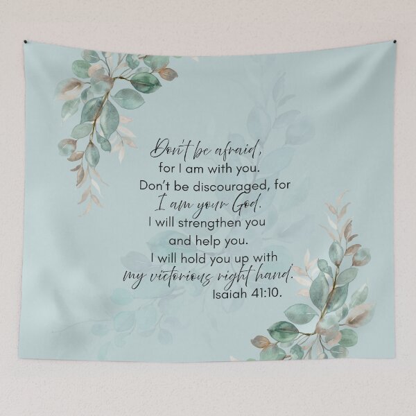 Item preview, Isaiah 41:10 Bible Verse – Don't Be Afraid For I Am With You Christian Faith Design Gift designed and sold by TwinBearCo.