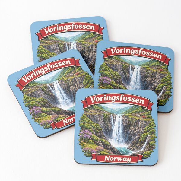 Item preview, Vøringsfossen, Norway - Iconic Waterfall & Canyon designed and sold by Myra365Art.