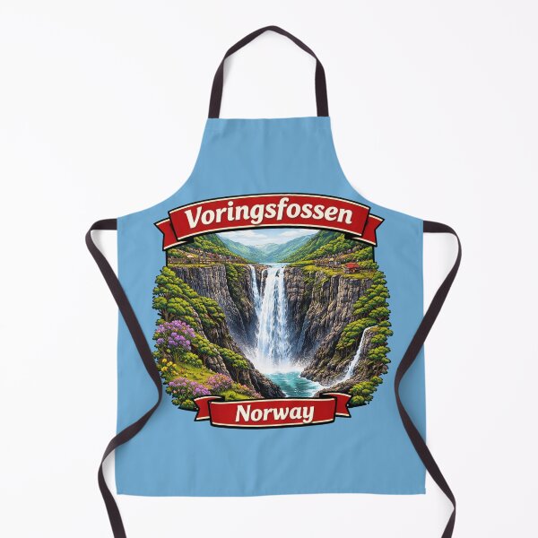 Item preview, Vøringsfossen, Norway - Iconic Waterfall & Canyon designed and sold by Myra365Art.