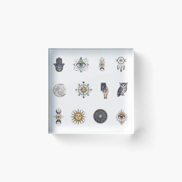 Item preview, Mystical Esoteric Symbol Sticker Collection designed and sold by KrisGraphic45.
