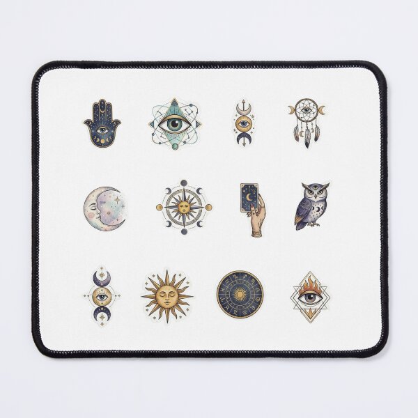 Item preview, Mystical Esoteric Symbol Sticker Collection designed and sold by KrisGraphic45.
