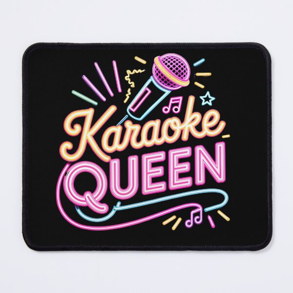 Item preview, Karaoke Queen Shirt, Karaoke Queen T Shirt, Karaoke Queen Apparel, Karaoke Queen Sticker, Karaoke Queen Mug, Karaoke Queen Gifts designed and sold by happiness1000.