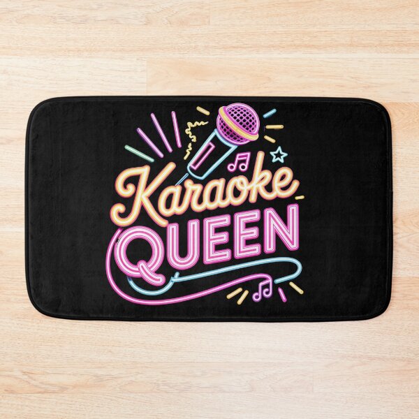 Item preview, Karaoke Queen Shirt, Karaoke Queen T Shirt, Karaoke Queen Apparel, Karaoke Queen Sticker, Karaoke Queen Mug, Karaoke Queen Gifts designed and sold by happiness1000.