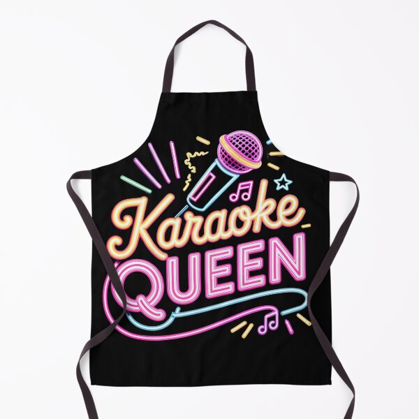 Item preview, Karaoke Queen Shirt, Karaoke Queen T Shirt, Karaoke Queen Apparel, Karaoke Queen Sticker, Karaoke Queen Mug, Karaoke Queen Gifts designed and sold by happiness1000.