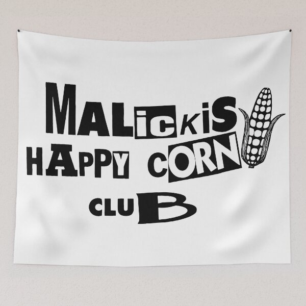 Item preview, Malickis Happy Corn Club logo designed and sold by Niagara-ReVolt.