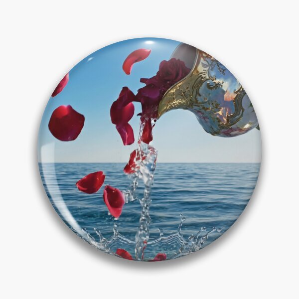Item preview, ​Ocean Nectar and Golden Porcelain  designed and sold by NadinGerasi.