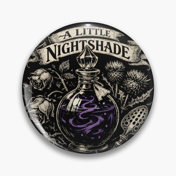 Item preview, Deadly Nightshade Botanical Apothecary Label designed and sold by agearb.