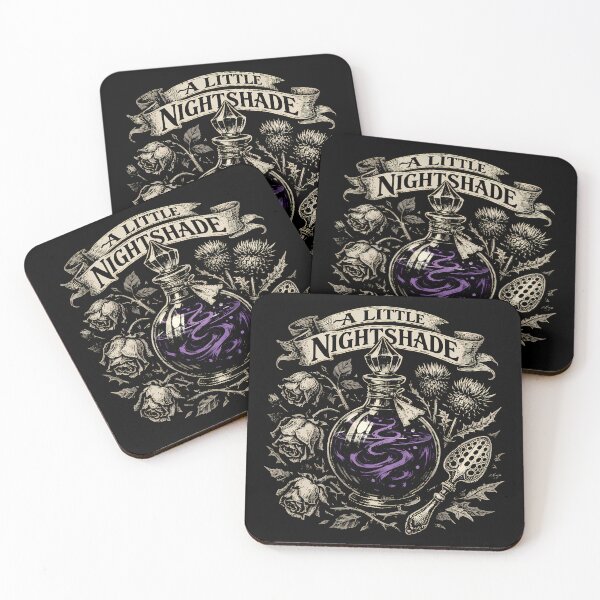 Item preview, Deadly Nightshade Botanical Apothecary Label designed and sold by agearb.