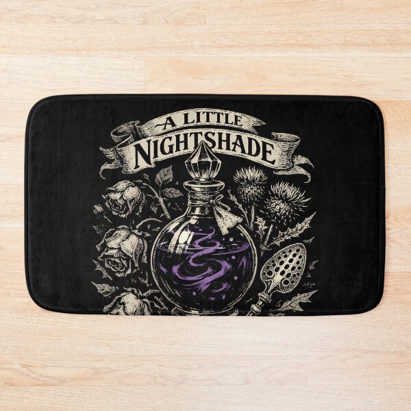 Item preview, Deadly Nightshade Botanical Apothecary Label designed and sold by agearb.