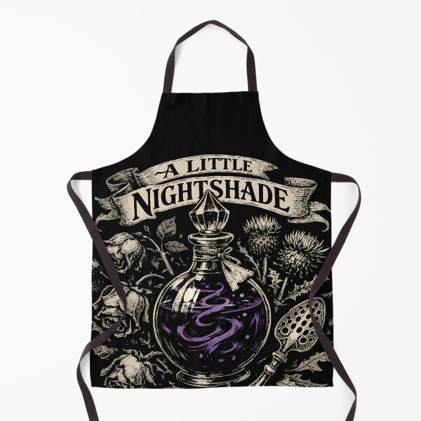 Item preview, Deadly Nightshade Botanical Apothecary Label designed and sold by agearb.