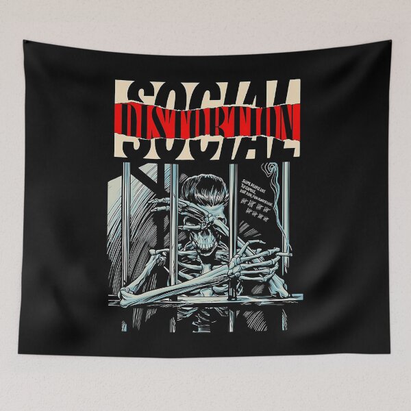 Item preview, Social Distortionn Skeleton In A Prisonn designed and sold by BvgBytez.