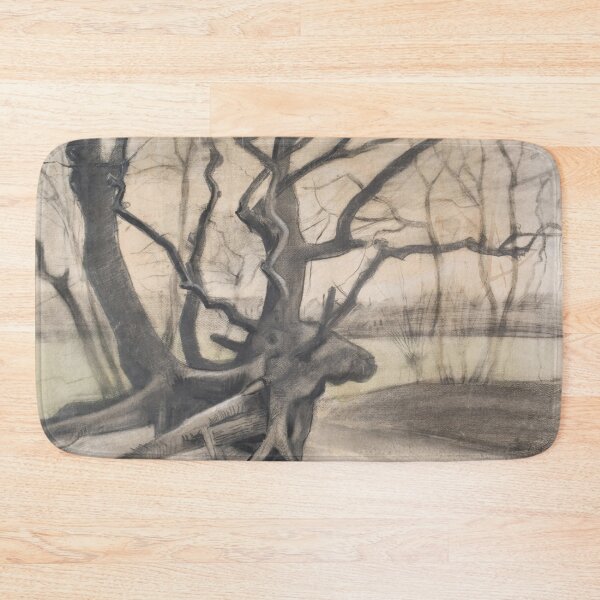Item preview, Tree Roots in a Sandy Ground Les Racines by Vincent van Gogh: Minimalist Nature Poster designed and sold by artofuniverse.