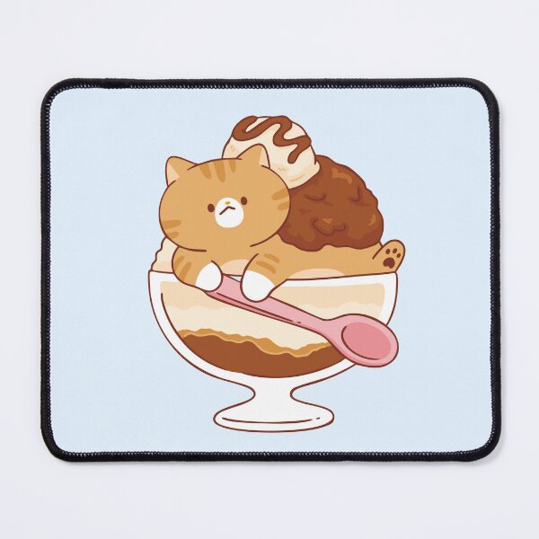 Item preview, Cat with bingsu designed and sold by salposi.