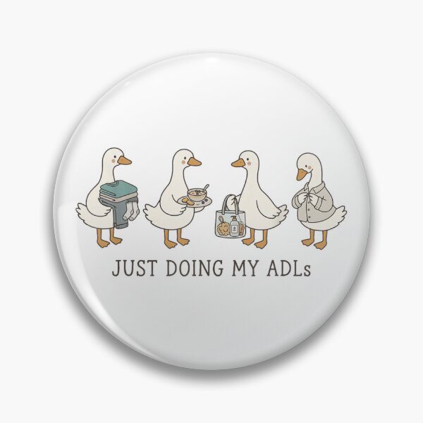 Item preview, Cute Ducks Just Doing My ADLs Occupational Therapy Self Care Mental Health designed and sold by StanaLuis.