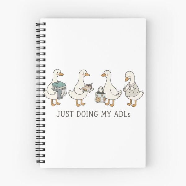 Item preview, Cute Ducks Just Doing My ADLs Occupational Therapy Self Care Mental Health designed and sold by StanaLuis.