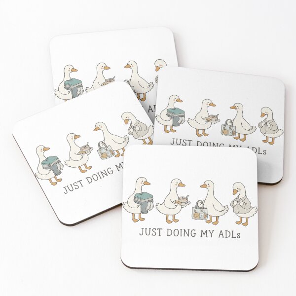 Item preview, Cute Ducks Just Doing My ADLs Occupational Therapy Self Care Mental Health designed and sold by StanaLuis.