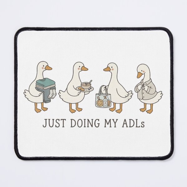 Item preview, Cute Ducks Just Doing My ADLs Occupational Therapy Self Care Mental Health designed and sold by StanaLuis.